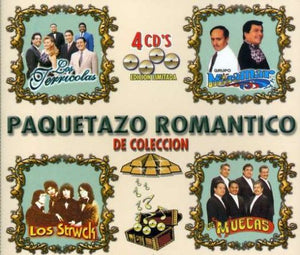 Paquetazo Romantico De Coleccion (4CD Varios Grupos) FD-001 OB