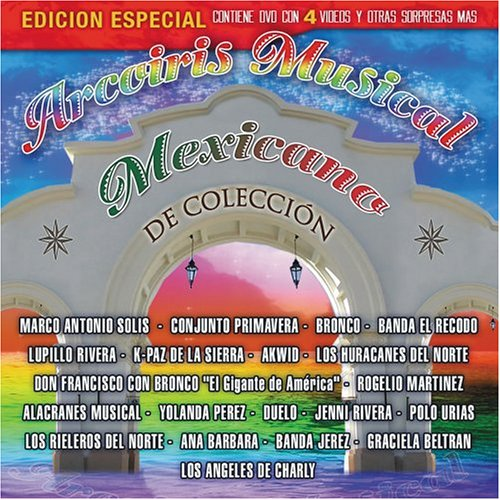 Arcoiris Musical Mexicano De Coleccion (CD+DVD Varios Artistas) 808831044602