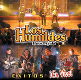 Humildes Los Hermanos Ayala (CD Exitos en vivo) Cdu-000066