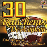 30 Rancheras De Acordeon (CD Varios Grupos) Pr-078