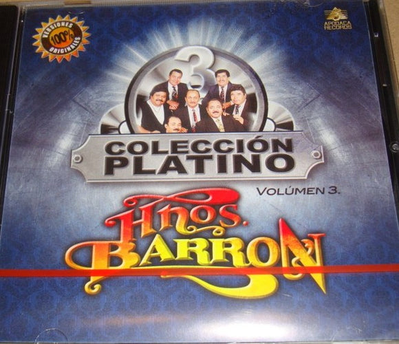 Barron Hermanos (CD Vol#3 Coleccion Platino) ADEB-1045 OB