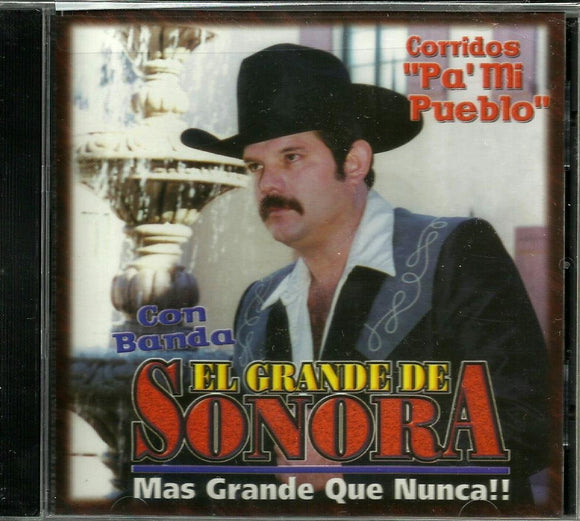 Grande De Sonora (Cd Corridos Pa'mi Pueblo Con Banda) AJRCD-283