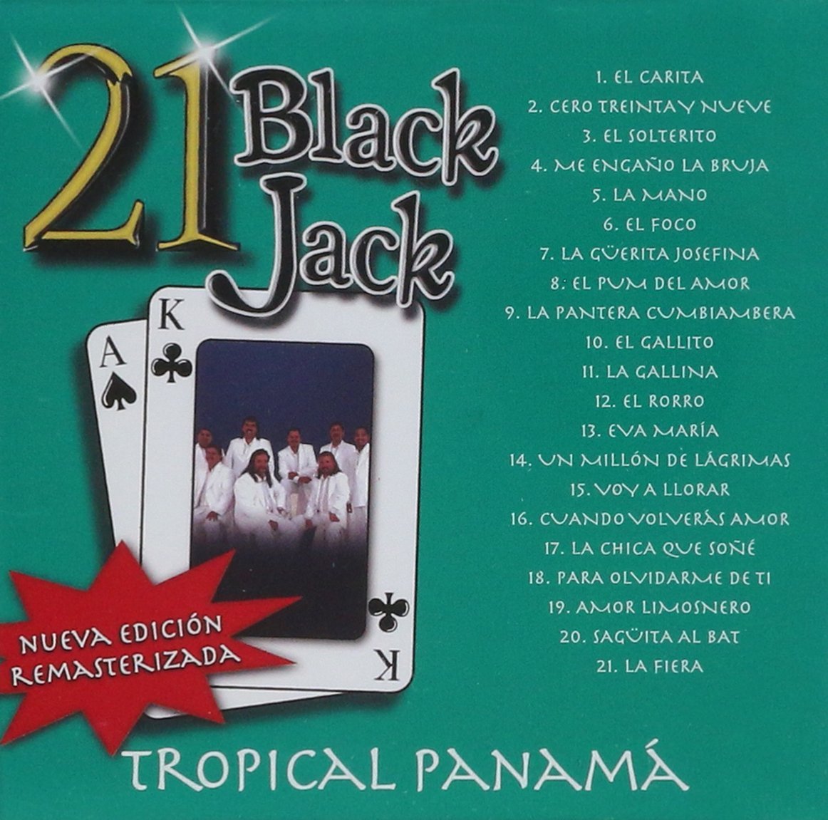 Tropical Panama CD 21 Black Jack 602537552030 Musica Tierra