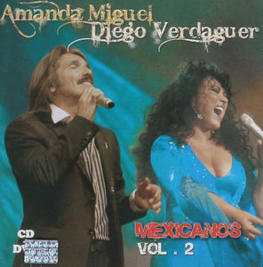 Diego Verdaguer/Amanda Miguel (CD-DVD Vol#2 Mexicanos) UMGX-81853 MX