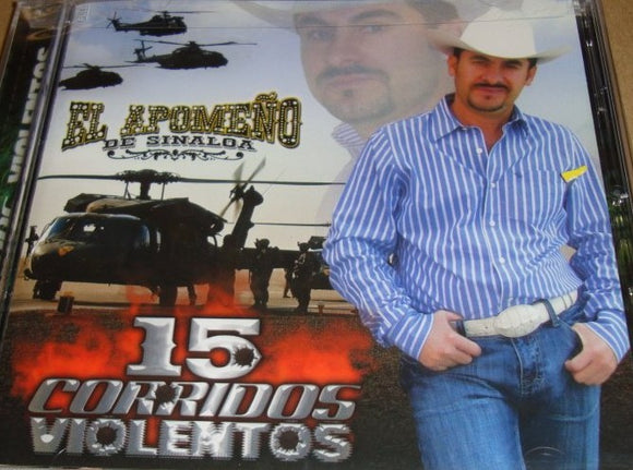 Apomeno De Sinaloa (CD 15 Corridos Violentos) Prcd-8090