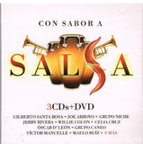 Con Sabor a Salsa (3CDs+DVD Varios Artistas) Sony-889854406622