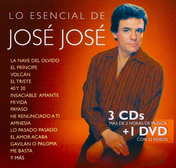 Jose Jose (Lo Esencial 3Cds+Dvd) Sony-3013724