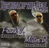 FRANK V & MISTER D (CD Return Of The Real Part 1) SLE-1936