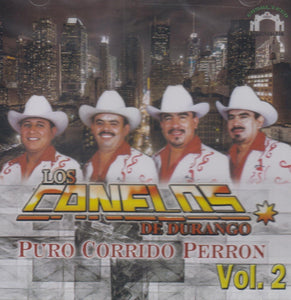 Canelos de Durango (CD Vol#2 Puro Corrido Perron) CRCD-010 ob