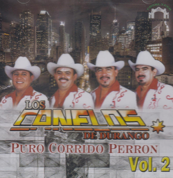 Canelos de Durango (CD Vol#2 Puro Corrido Perron) CRCD-010 ob
