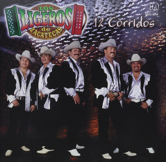 Ligeros de Zacatecas (CD 12 Corridos) ERCD-4024 Ob