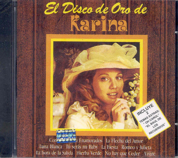 Karina (CD El Disco De Oro De:) EMIX-2897 Ob