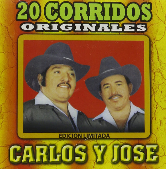 Carlos y Jose (CD 20 Corridos Originales) DD-012