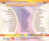 Lalo El Gallo Elizalde (3CD 60 Exitos Originales) TRICD-3147 OB