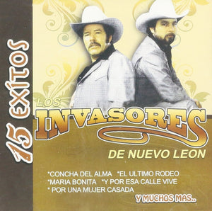 Invasores De Nuevo Leon (CD 15 Exitos) POWER-4684 OB