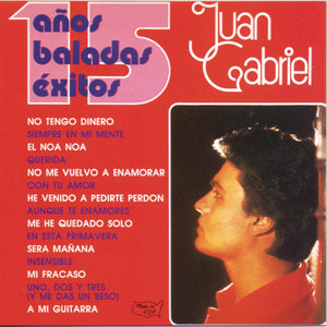 Juan Gabriel (CD 15 Anos, Baladas, Exitos) Sony-45359 N/AZ