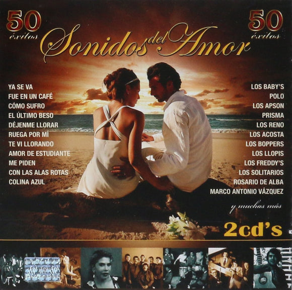 Sonidos Del Amor (2CD 50 Exitos, Varios Artistas) WEAX-652655 MX
