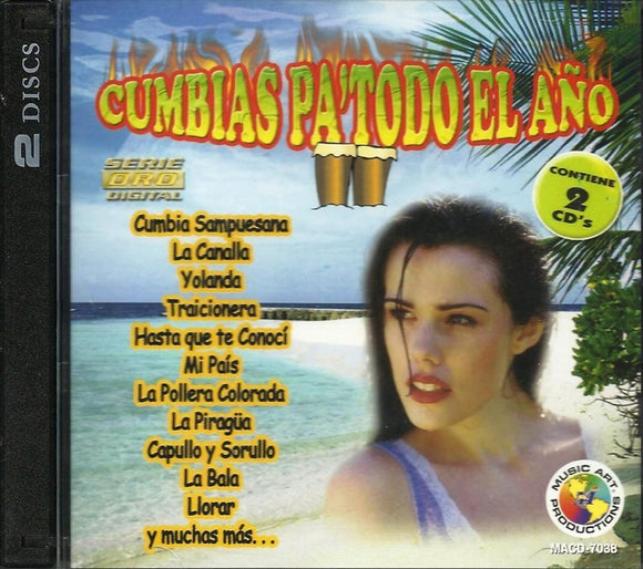 Cumbias Pa'Todo El Ano (2CD Varios Artistas) MACD-7038 OB n/az