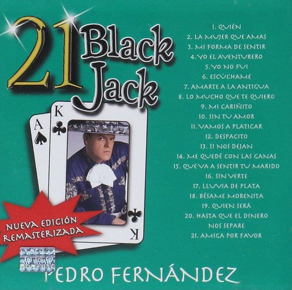 Pedro Fernandez (CD 21 Black Jack) Fonovisa-9273 N/AZ
