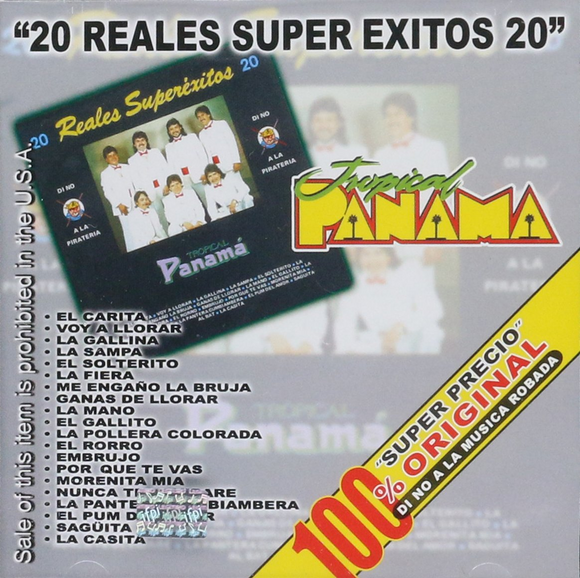 Tropical Panama (CD 20 REALES SUPER EXITOS) Disa-133