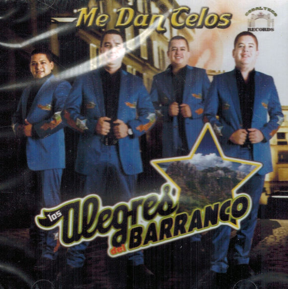Alegres Del Barranco (CD Me Dan Celos) CRCD-005 OB