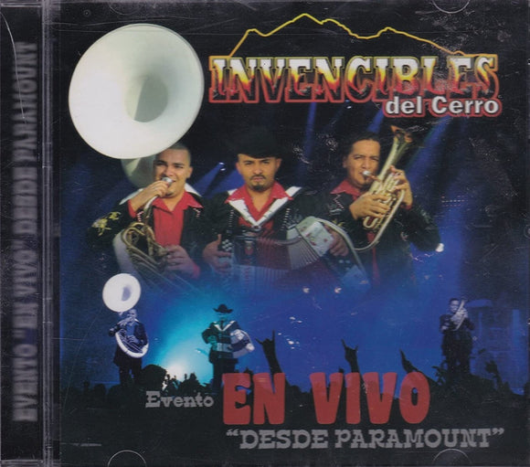 Invencibles Del Cerro (CD En Vivo Desde Paramount) PRCD-8084 OB