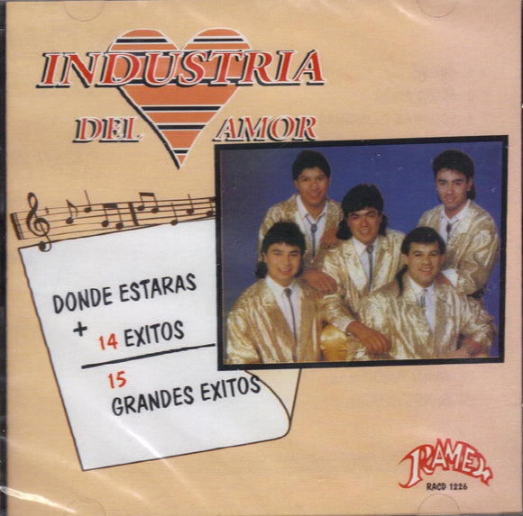 Industria Del Amor (CD Donde Estaras + 14 Exitos) RACD-1226 OB