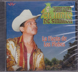 Juan Diaz "El Indio De Sinaloa" (CD La Fiesta De Los Plebes) CAN-569 OB