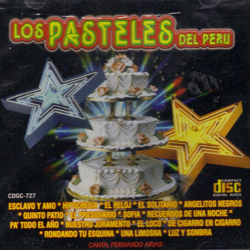 Pasteles Del Peru (CD Canta: Fernando Arias) Cdgc-727