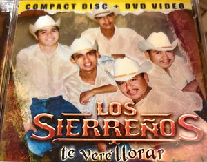 Sierreños, Los (CD-DVD Te Vere Llorar) UMVD-8205 OB n/az