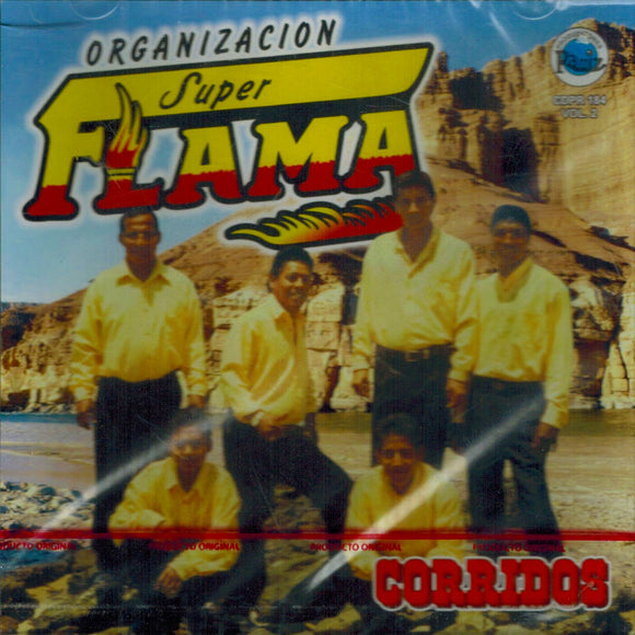 Organizacion Super Flama (CD Corridos) Cdpr-184 Vol. 2