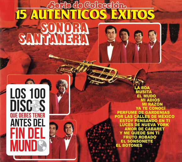 Santanera Sonora (CD 15 Autenticos Exitos) 887254537823