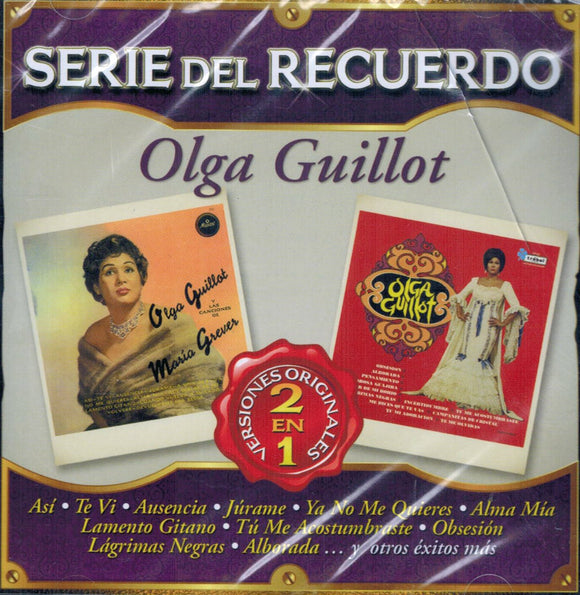 Olga Guillot (CD Serie del Recuerdo 2 en 1) Sony-435128