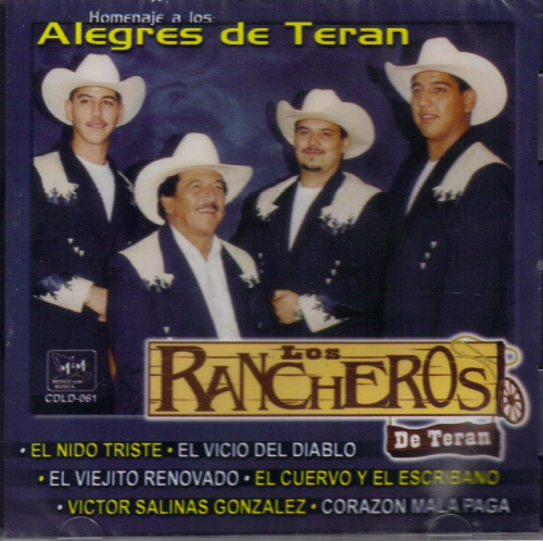 Rancheros De Teran (CD Homenaje a Los Alegres De Teran) Cdld-061