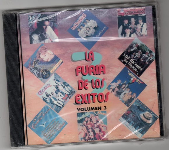 Furia De Los Exitos (CD Varios Artistas) RVVD-3260 OB N/AZ