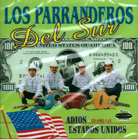 Parranderos Del Sur (CD Adios Estados Unidos) AMS-543 OB