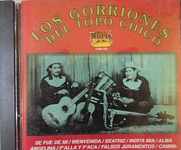 Gorriones Del Topo Chico (CD Se Fue De Mi) CDB-159 OB