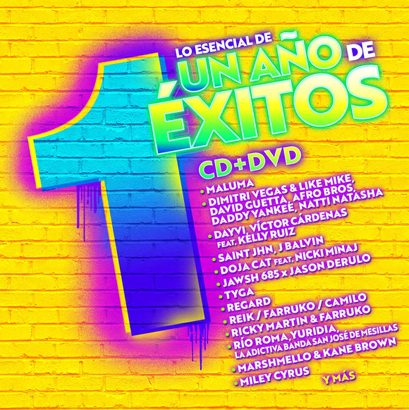 Esencial De Un Ano De Exitos (CD-DVD Various Artists 2021) SMEM-85841