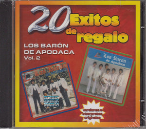 Barón De Apodaca (CD Vol#2 20 Exitos de Regalo) DLV-80067 OB N/AZ