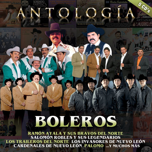 Antologia (5CD Boleros Varios Artistas) EMI-102713