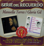 Manoella Torres / Gloria Gil (CD Serie del Recuerdo) 2 en 1 Sony-641826