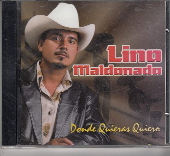 Lino Maldonado (CD Donde Quieras Quiero) MRCD-20032