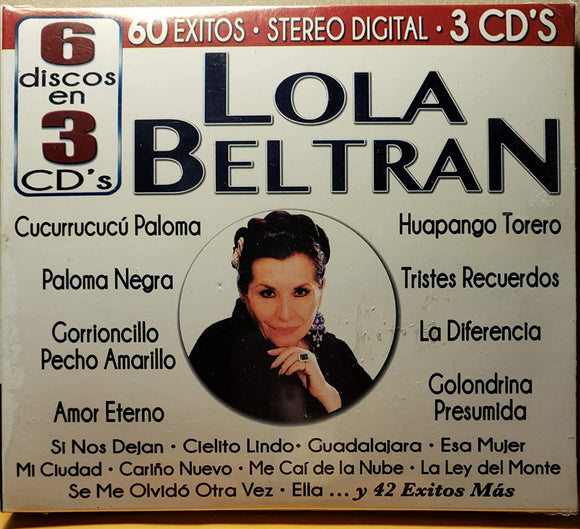 Lola Betran (3CD 60 Exitos) Cro3c-80006