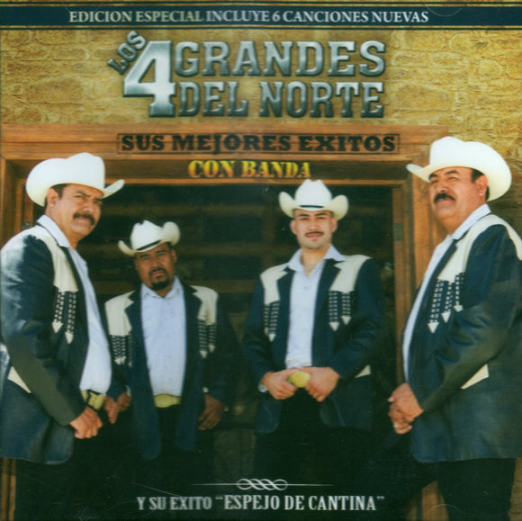 4 Grandes del Norte (CD Sus Mejores Exitos Con Banda)) Ajrcd-0360 OB