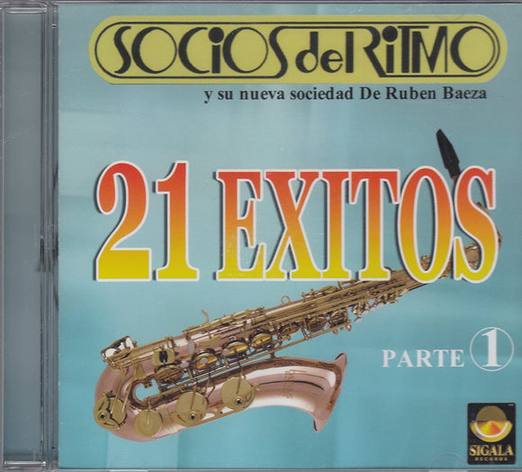 Socios Del Ritmo De Ruben Baeza (CD Vol#1 21 Exitos) SGL-0017 OB