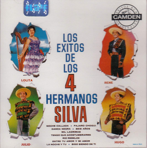 4 Hermanos Silva (CD Los Exitos de:) Cdv-743214204924
