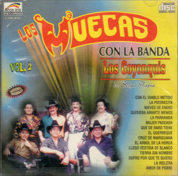 Muecas (CD Vol#2 Con Banda Los Coyonquis) CDAI-650 ob N/AZ 