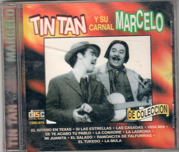 Tin Tan (CD Y Su Carnal Marcelo De Coleccion) CMD-674 OB