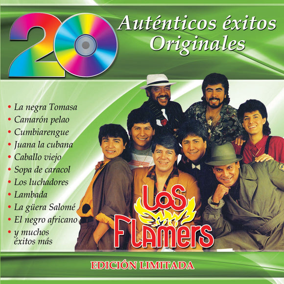 Flamers/Los (CD 20 Autenticos Exitos Originales) SMEM-0240 OB