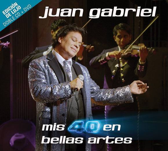 Juan Gabriel (2CD-DVD Mis 40 En Bellas Artes Edicion de Lujo) UMGX-8196